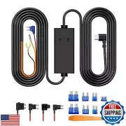 Veement 11.5ft Type-C Dash Cam Hardwire Kit (V5F), 12V-24V to5V 3A Car Dashbo
