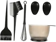 Hair Dyeing Tools Set Black Perm Scale Cup Hair Dyeing Cup Measuring Jug Hairdressing Accessories
