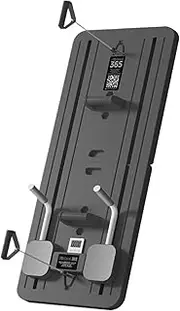 Home Pilates Board, Core Workout Tool, Fitness Training Equipment, With Multifunctional Design, Adjustable Resistance And Easy Storage, 55x42x11cm, Green/Gray/Purple, For Home Workouts