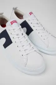 Runner White Leather Sneaker for Men