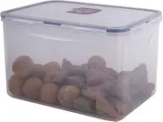 Lock and Lock 70077 Classic Tall Rectangular Container, Clear 9.8 x 7.1 x 5.9"