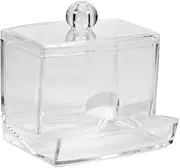 Makeup Easy to Access Cosmetic Swab Holder, Swab Box, Q-tip Practical for Makeup Pads Cotton Balls