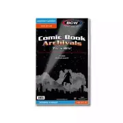 250 BCW Comic Book 4 Mil Mylar Archivals Bags (Current/Modern) Museum Quality