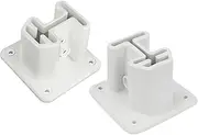 Pool Ladder Brackets,Resin Pool Ladder Flanges | Resin Stability Mount for Railing Spa Kayak Lawn Garden Patio Wedding Swimming