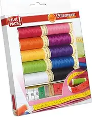 [Gütermann] Thread Set with Tape Measure, Polyester, Multicolor, 100m