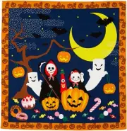 Maeda Senko Shiki Saifu Small Furoshiki Halloween