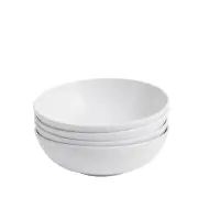 Gordon Ramsay Maze by Royal Doulton Set of 4 Bowls 18cm White