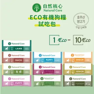 韓國 NATURAL CORE 自然核心 ECO-1-10 水解系列有機狗糧 35g 狗飼料 狗乾糧 狗糧 犬糧