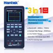 Hantek 2 in1 3in1 Digital Oscilloscope +Multimeter 70MHz 250MSa/s 2 CH 2d72 2C42