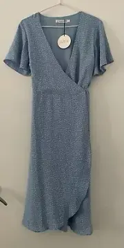 Atmos And Here Size 12 Wrap Dress