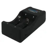 Tr-006 Multi-Function Battery Charger For 16340 / 18650 / 25500 / 26650 / 26700(Black)