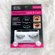 Ardell Magnetic Liner & Lash Kit False Eyelashes Wispies Crisscross Feathering