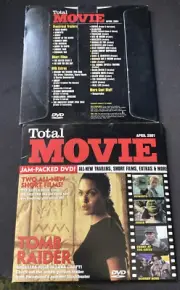 Vintage Lost Media 2001 - Total Movie Dvd Sample Lot 2/ Dune/Tombraider trailers
