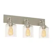 AFX WMMV2411MB William 3 Light 24"W Vanity Light - Nickel
