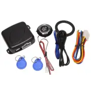 RFID Car Alarm System Push Engine Start Stop Button Lock Ignition8432