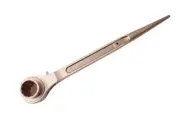 27x30mm Non Spark Sparkproof Be-Cu Alloy Copper Scaffold Podger Ratchet Wrench
