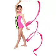 1PCS Colors Ribbon-Dance Rhythmic Gymnastic Streamer Baton Twirling USN