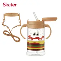 在飛比找媽咪愛MamiLove優惠-日本 SKATER - Skater寬底吸管杯(370ml)