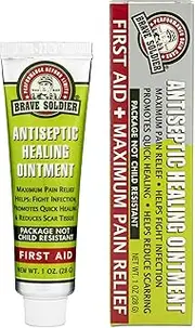 Antiseptic Healing Ointment – Fast-Acting Wound Care for cuts, scrapes, and Burns. Promotes Quick Healing, Prevents Infection, and Reduces Scars. 1oz