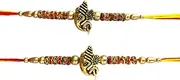[SLNDOKTG] Set of 2 Rakhi For Brother And Bhabhi Rakhi for brother Rakhi Set Rakhee for Brother Sister Bracelets Rakhi Gifts For Brother Rakhi Sets Indian Rakhi Raksha Bandhan Festival