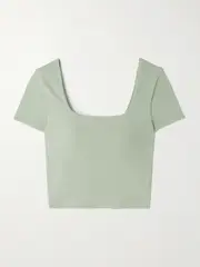 [lululemon] lululemon - Wunder Under Smoothcover™ T-shirt - Sage green - US10 US 10 Green