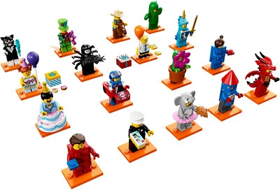 Complete Set of (16) Lego Series 18 Minifigures 71021 New Factory Sealed 2018