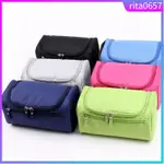 TRAVEL COSMETIC BAGS FUNCTIONAL HANGING ZIPPER MAKEUP CASE N