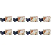 8x LVD Soap India Floral Wonderful Decorative Scented Keepsake Gift w/ Box 9x6cm