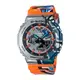 CASIO 卡西歐 G-SHOCK 塗鴉藝術 個性橘 雙顯電子腕錶 44.4mm GM-2100SS-1A
