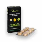 Onuku Premium New Zealand Manuka Honey 10+ Lozenges Natural Non-GMO - 16 Drops
