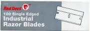Red Devil Single Edge Razor Scraper Blades (100 Pack)
