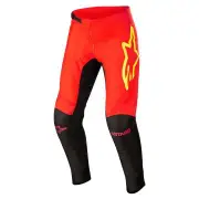 Fluid Tripple Pants Black Red Fluo Yellow Fluo
