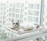 Comfortable 20KG Z Hammock - Hanging Bed for Sunny Bay Windows - Climbing Frame - Pet Accessories(Gray)