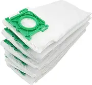 10-Pack of Vacuum Dust Bags for Sebo K Series & Kleenmaid-VC350 Vacuum Cleaners, Spare Part Replacement Bag with 5-Layer Filtration, 31.5 x 13 cm
