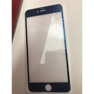 ✿iPhone6 & 6PLUS《3D電鍍浮雕》手機鋼化玻璃保護貼(前後鋼膜）