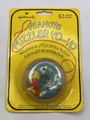 VINTAGE 1965 NOS Hallmark Peanuts Puzzler YO-YO WOODSTOCK-Sealed