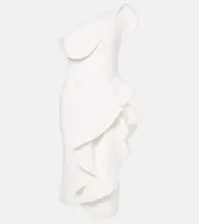 [Maticevski] Maticevski Bridal Rhythm ruffled midi dress AU 12 white