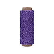 Light Purple Premium Waxed Polyester Thread for Leather Crafting, 1mm x 164ft, D