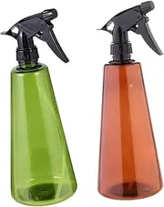 Totority 2Pcs Mini Spray Bottle Portable Water Sprayer for Use Durable Plastic Plant Easy Press Trigger for Gardening Cleaning and More