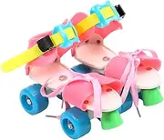 Adjustable Roller Skates for Children Four Wheels Online Roller Skates for 3-6 Year Olds