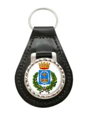 Monza (Italy) Leather Key Fob