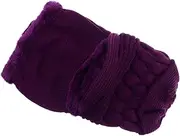 [FOYTOKI] Comfy Warm Hat Woolen Hood Knitted Scarf Wrap for Ski Running Climbing