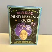 Magic Mind Reading Tricks Book & Kit by Mud Puddle 2013