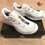 正版 SALOMON XT-6 ADV WHITE 冰川 白 412529 休閒鞋