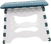 WESIEVYA Plastic Portable Stool Folding Stepping Stool for Kitchen Home Garden Outdoor Activities