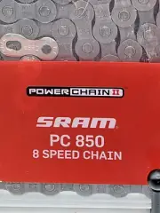 SRAM PC-850 8-SPEED BIKE PowerChain II Step Riveting 1/2" x 3/32" 114 links NIB