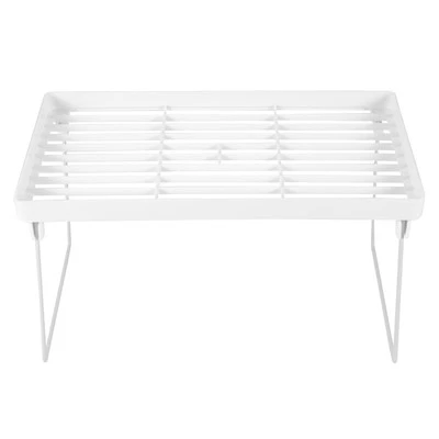 Stacking Cabinet Shelf Rack Steel Metal Leg - Cupboard, Plate, Dish,5059
