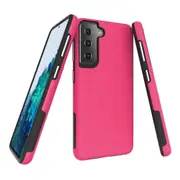For Samsung Galaxy S21 Case Armour Protective Strong Cover Pink