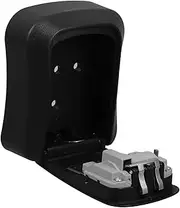 SOPOTUTU 1 Set Key Box Lock Boxes for Personal Items Caja De Seguridad Llaves Lockbox for Keys Outdoor Hide a Key outside Lockboxes for Keys Black Zinc Alloy