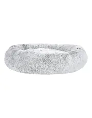 [i.Pet] Pet Bed Dog/Cat 110cm Calming Extra Large Soft Plush in Charcoal